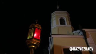 Сегодня вечером в Севастополе прошел крестный ход с чудотворной иконой святого правед...
