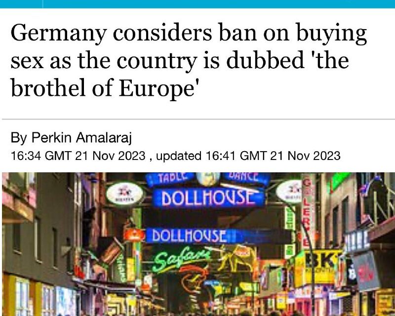 «Бордель Европы»: Германия рассматривает запрет на проституцию
