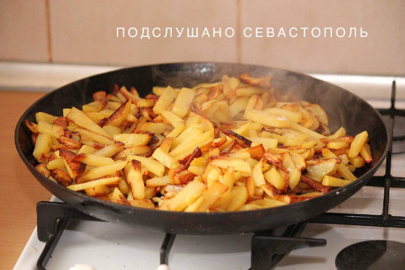🔥 Сковородка с картошкой вызвала пожар