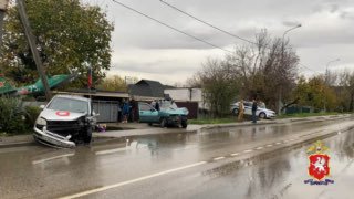 Столкновение на ул. Чернореченская: 5 пострадавших, проводится проверка