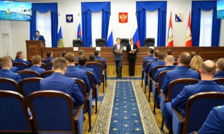 Торжественная церемония принятия Присяги прокурора в Севастополе