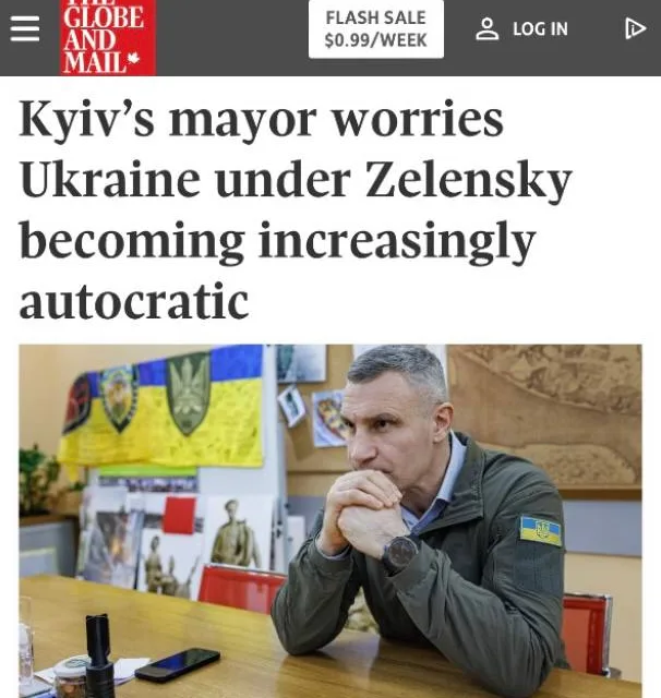 Кличко: Украина становится все более автократичной