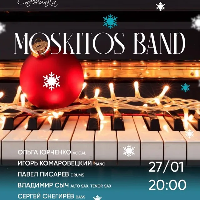 Концерт «Moskitos Band» в Арт-кафе «Снежинка»