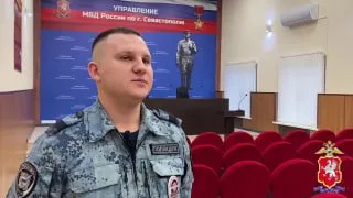 Полицейские спасли потерявшего сознание юношу в Севастополе