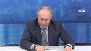 Путин обсуждает Украину и СВО с добровольцами
