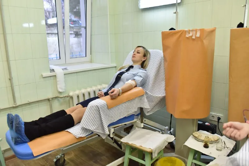 Акция по сдаче донорской крови в Севастополе