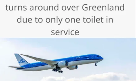 Проблемы с туалетами на борту Боинга 787 KLM