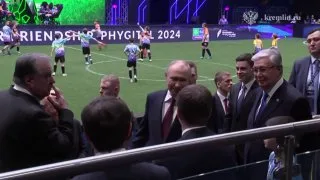 Путин поддержал создание российского футбольного симулятора