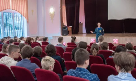 Уроки профориентации от МЧС России в школах