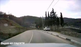 Крымчанин оштрафован за езду по встречке, благодаря видео из соцсетей