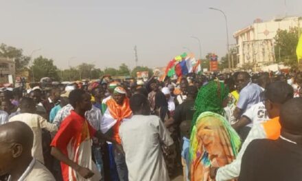 Митинг в Нигере против американского военного присутствия