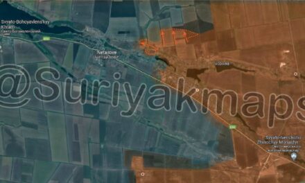 ВС РФ продвигаются на западе Водяного и в районе Красного, теряют опорники в Новокалиново