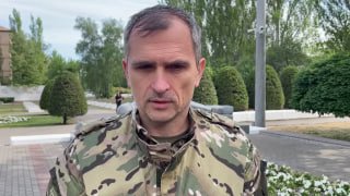 Известный блогер Юрий Подоляка отметил День Победы в освобожденном Мелитополе