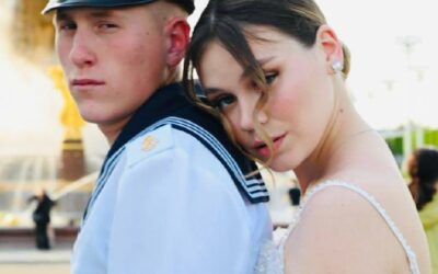 Молодожены Александр и Татьяна из Севастополя сыграли свадьбу на выставке «Россия» в ВДНХ