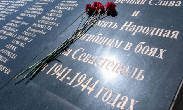 На Фиоленте открыли мемориал защитникам Севастополя в годы ВОВ