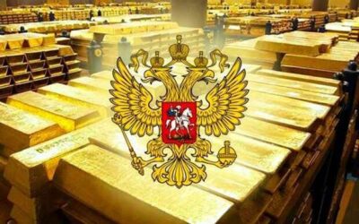 Россия нарастила рекордный золотой запас в 2 336 тонн