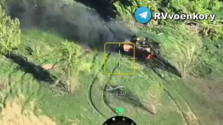 Уничтожение танка Abrams и БМП M2 Bradley ВСУ на востоке Новопокровского