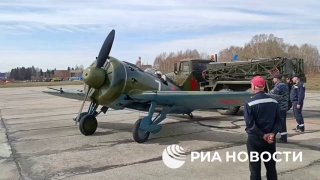 В Новосибирске восстановили легендарный истребитель И-16 времен Великой Отечественной войны