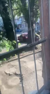 В Одессе водитель «прокатил на капоте» сотрудников военкомата