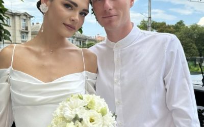 Футболист «Севастополя» Максим Супрун и Екатерина сыграли свадьбу