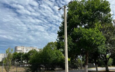 Новые энергосберегающие фонари установлены в пешеходной зоне Севастополя
