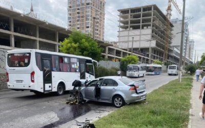 Прокуратура Севастополя контролирует расследование ДТП с автобусом, в котором погиб водитель