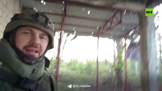 Репортаж Андрея Филатова из Красногоровки: сложные отношения, но уважение за храбрость