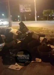 Жители Севастополя возмущены исчезновением мусорного контейнера на улице Руднева