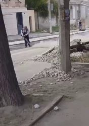 Симферопольцы задыхаются от шума и грязи во время ремонта дорог