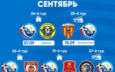«Севастополь» готовится к пяти матчам в сентябре, три из них пройдут дома