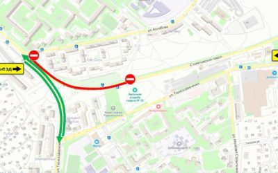 В Севастополе с 20 сентября открывается альтернативный проезд на время перекрытия Столетовского проспекта