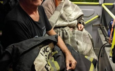 В Севастополе спасли пару из подтопленного ливнем дома