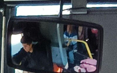 Водитель автобуса бросил пассажиров ради самсы, а затем устроил опасную гонку