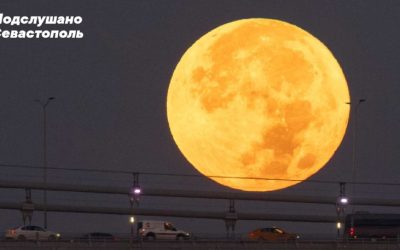 Севастопольцы увидят суперлуние «Бобровая луна» в ноябре