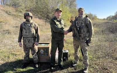 Следователи Крыма продолжают помогать передовой: продукты и 3D-принтер