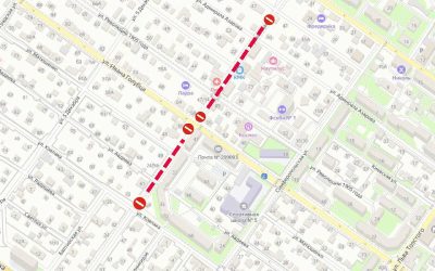 В Севастополе частично перекроют улицу Харьковскую до 31 декабря для работ по реконструкции водовода