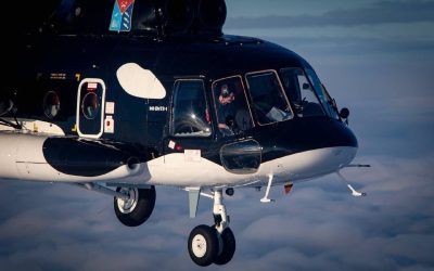 Две «косатки» Ми-8МТВ-1 отправляются в 6000-километровый перелет в Магадан