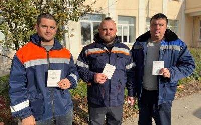 Энергетики «Севастопольэнерго» сдали кровь для раненых военнослужащих