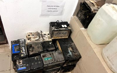 Нарушения при хранении свинцовых аккумуляторов устранены в Севастополе по требованию прокуратуры