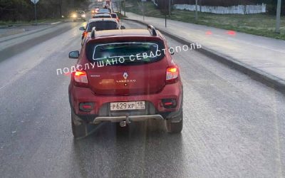 Севастопольцы жалуются на многочасовые пробки на выездах из Фиолента