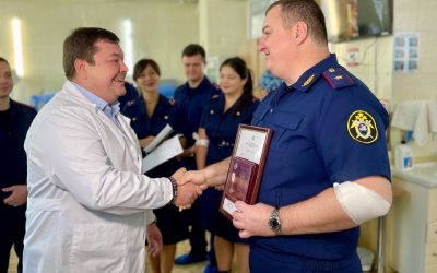 Следователи Крыма — активные доноры крови и костного мозга