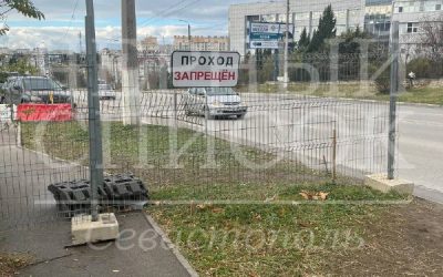 Странное расположение забора возле лаванды затрудняет доступ для посетителей