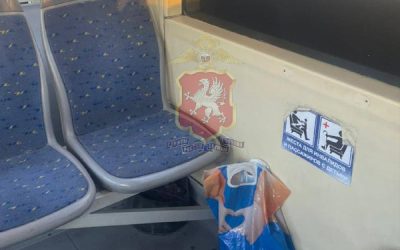 Инцидент в севастопольском троллейбусе: обнаружен бесхозный пакет