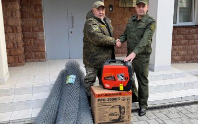 Следователи Крыма продолжают помогать бойцам СВО необходимыми грузами