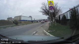 ДТП с пострадавшим пассажиром на улице Генерала Мельника в Севастополе