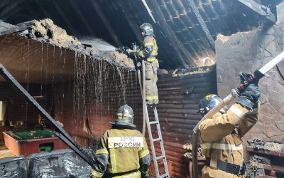 Пожар в частном доме в Севастопольском селе Гончарное ликвидирован