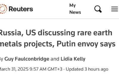 Россия и США обсуждают совместные проекты по добыче редкоземельных металлов