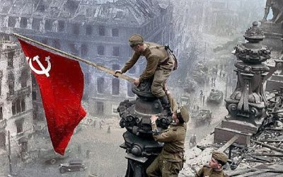 80 лет назад советские воины водрузили Знамя Победы над рейхстагом в Берлине