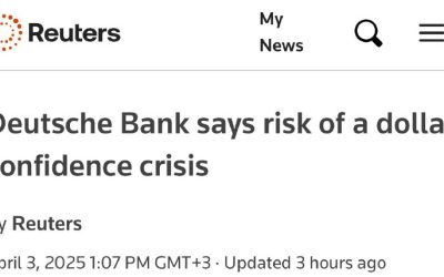 Доллар в кризисе доверия: Deutsche Bank предупреждает о рисках рецессии в США
