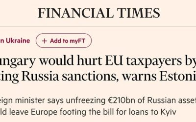 ЕС и США оплатят кредит Украине за счет разморозки активов России — Financial Times